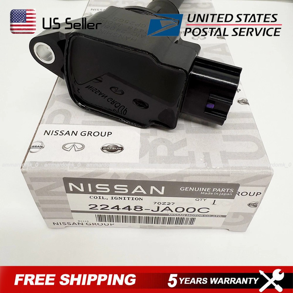 4X Genuine OEM Ignition Coils 22448-JA00C For Nissan Altima Sentra Infiniti FX50