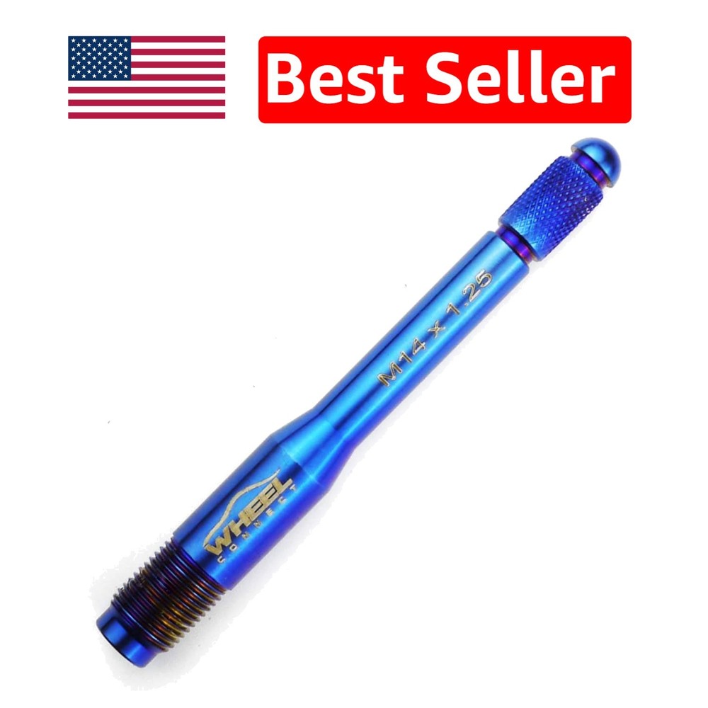 Compact M14X1.25 Wheel Alignment Tool - Stainless Steel for Safe Tire Changes
