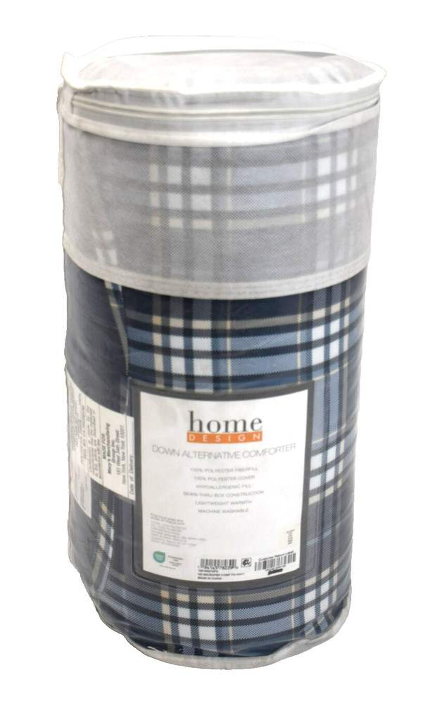 Home Design Down Alternative Comfort Soft Cozy Full/Queen Size Bedding