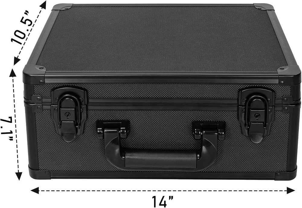 Durable Dust-Proof Graded Card Case for 100+ Slabs - Pre-Assembled Convenience