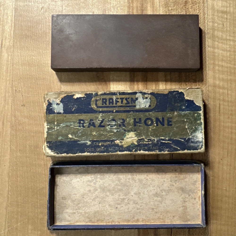 Vintage Craftsman Razor Hone In Box