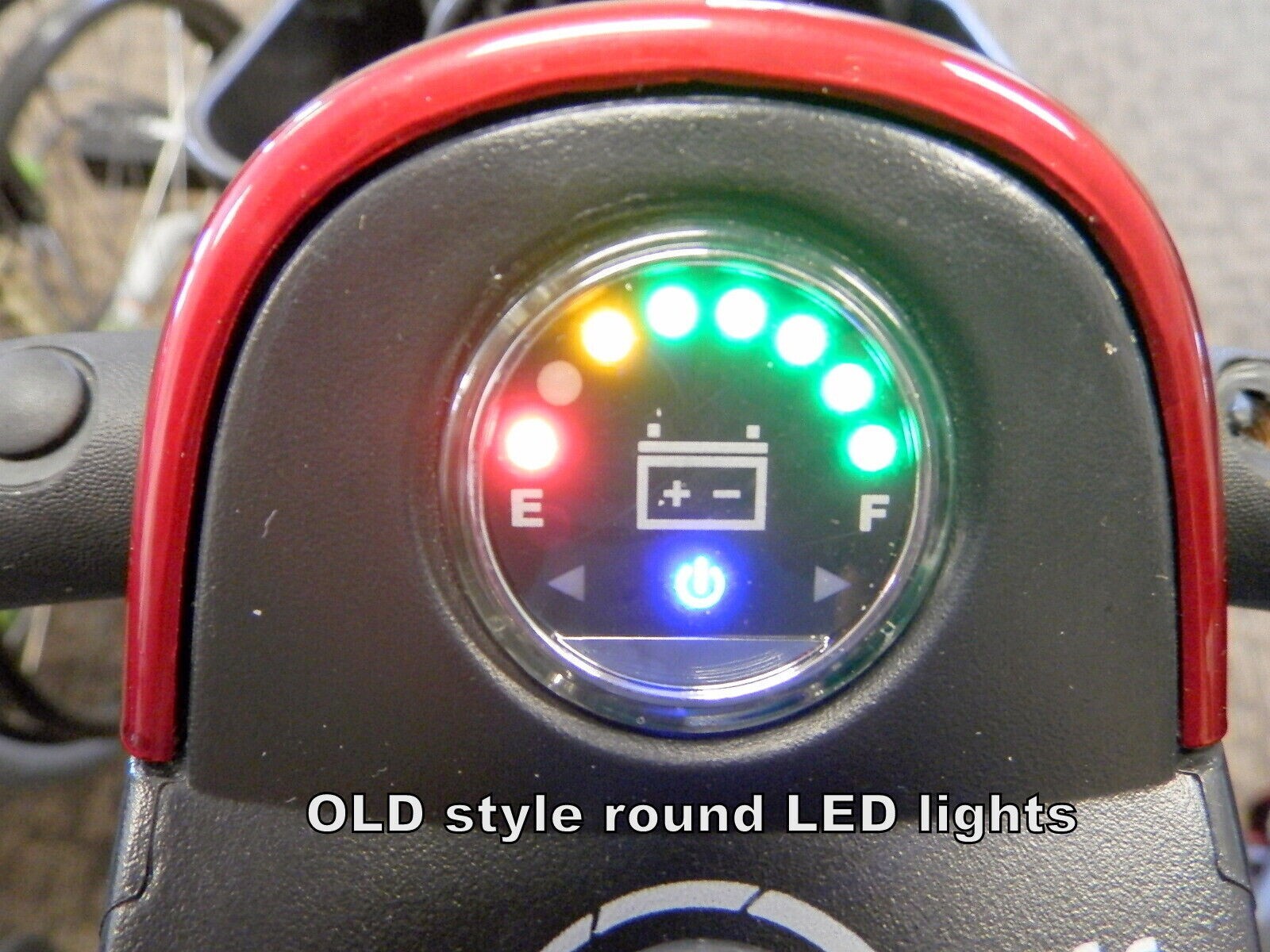 Pride Mobility ELE1906793 mobility scooter LED battery gauge meter Go-Go Victory