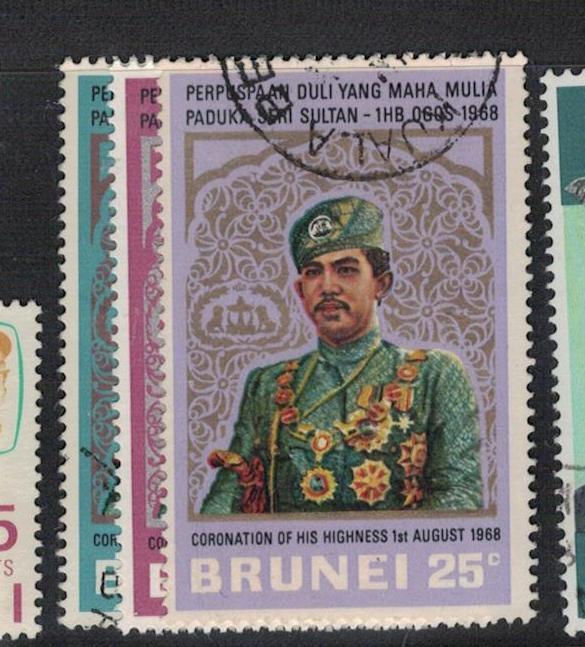 Brunei SG 157-9 VFU (5eis)