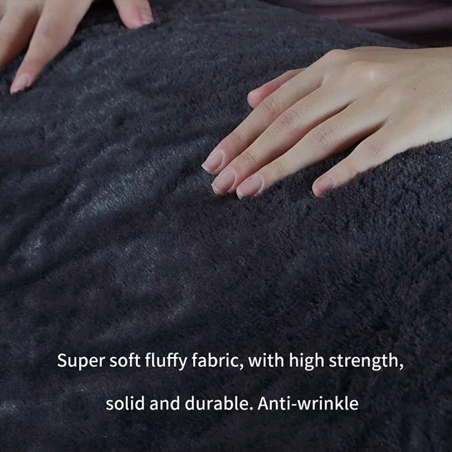 7FT Giant Bean Bag Sofa Living Room Chair Memory Soft Protect Cover No Filling