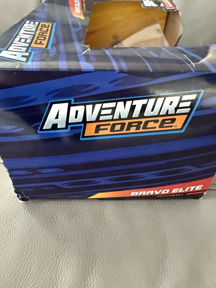 Adventure Force Bravo Elite Remote Control Helicopter Damaged Box