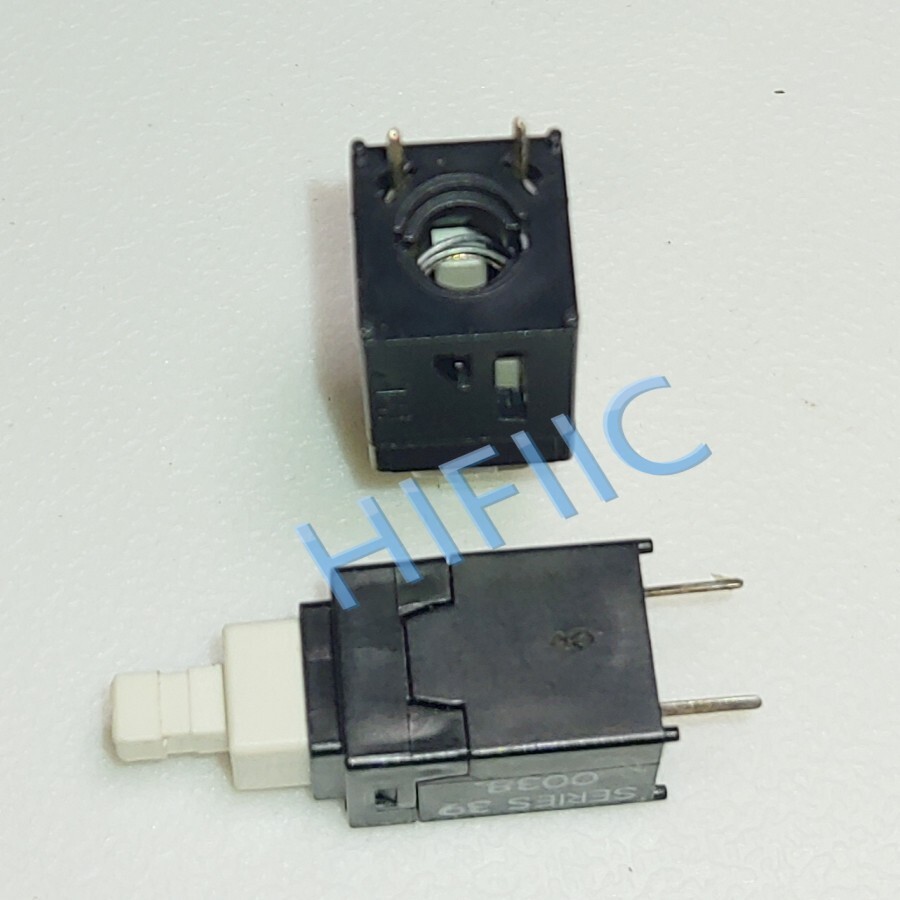 1PCS ITW SERIES 39 2 pins Push Button Switch self-locking