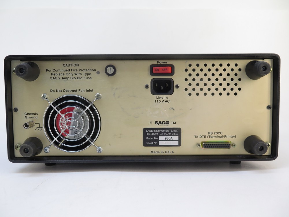 Sage Instruments 930A Communications Test Set