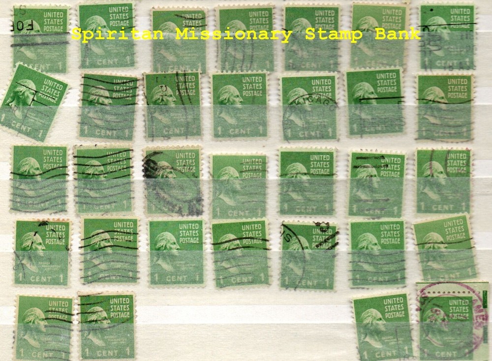 George Washington:  32 - .01 Cent  Postage stamps (11-397)