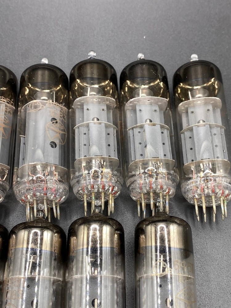 12Pcs 6F5P ECL85 6GV8 Triode-pentode tube New Same Date 10/83