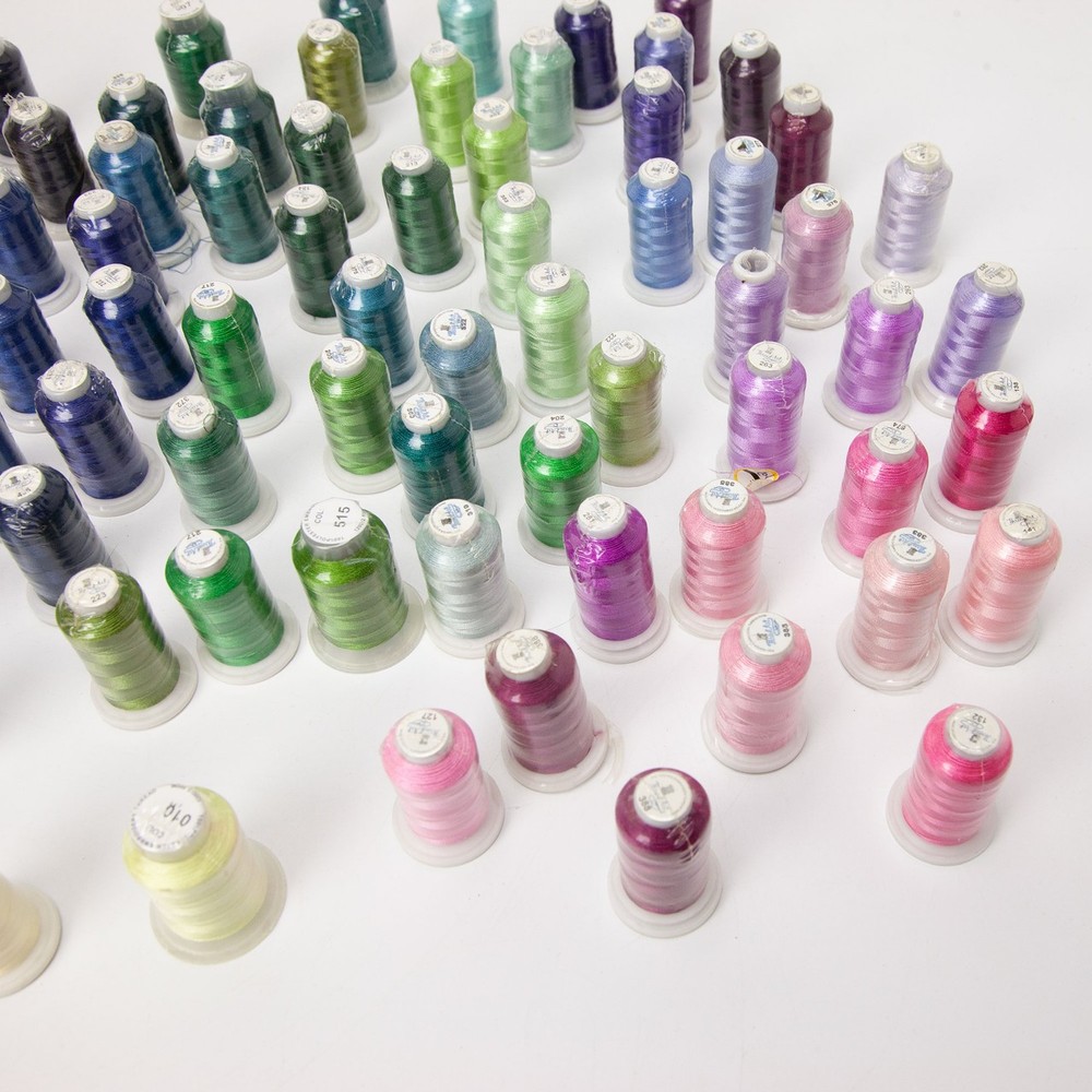Machine Embroidery Thread 500m Lot 107 Spools Thread Art