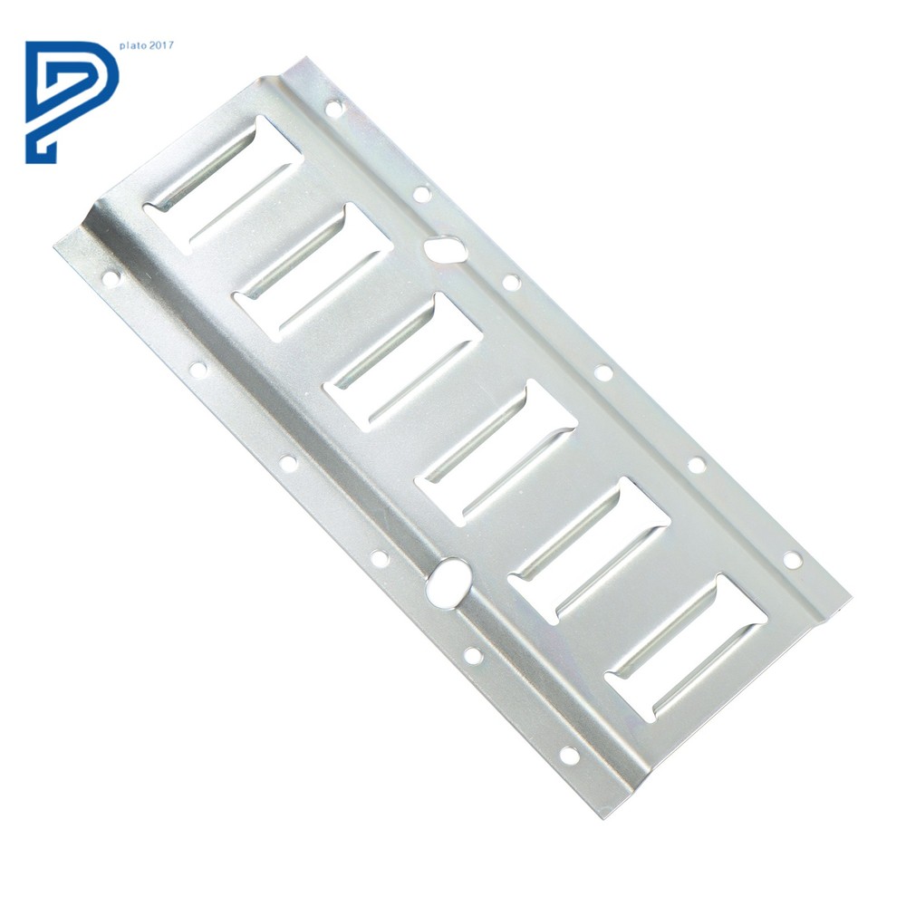 4PCS E-Track Storage Kit 2× Dual Arm E-Track Hooks 2 x 1' E Track Rails