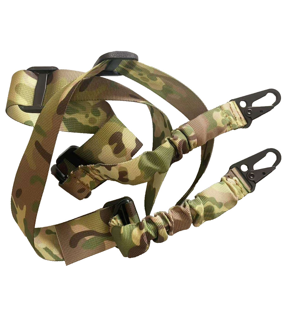 Tactical Sling 2 Point Shoulder Strap Shooting Quick Adjust Sling Task Rope Camo