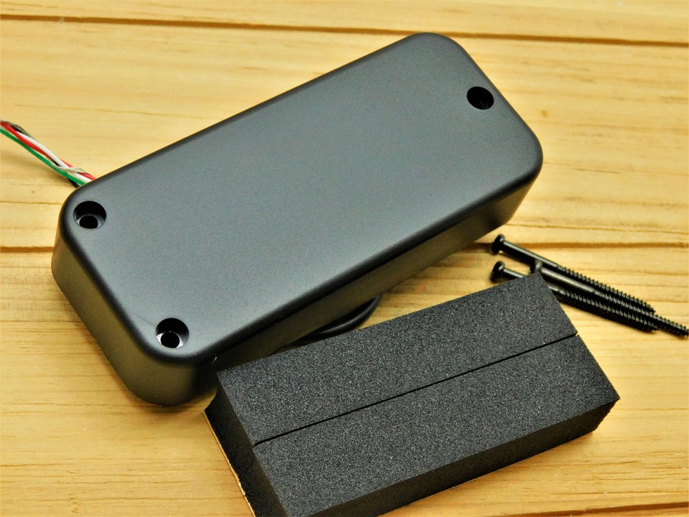 4-string Soap bar Bass pickup / Ceramic Black