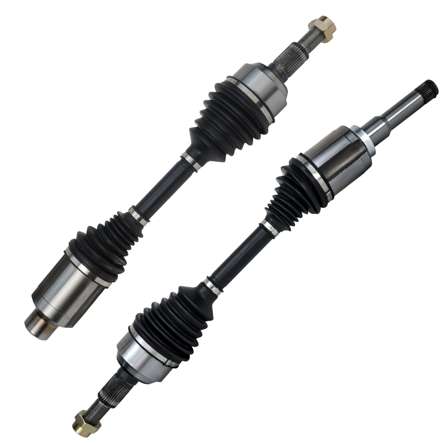 2.4L Front CV Axles Wheel Bearing Hubs Suspension Kit for Chevy Equinox Terrain