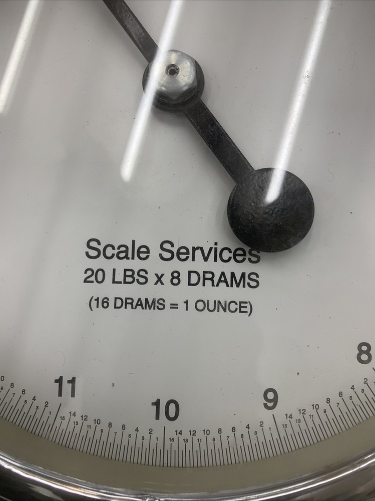 SCALE SERVICES FISH WEIGHER 20lbs x8 Drams
