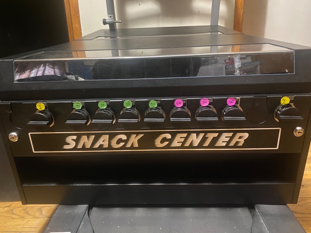 Two snack center vending machines