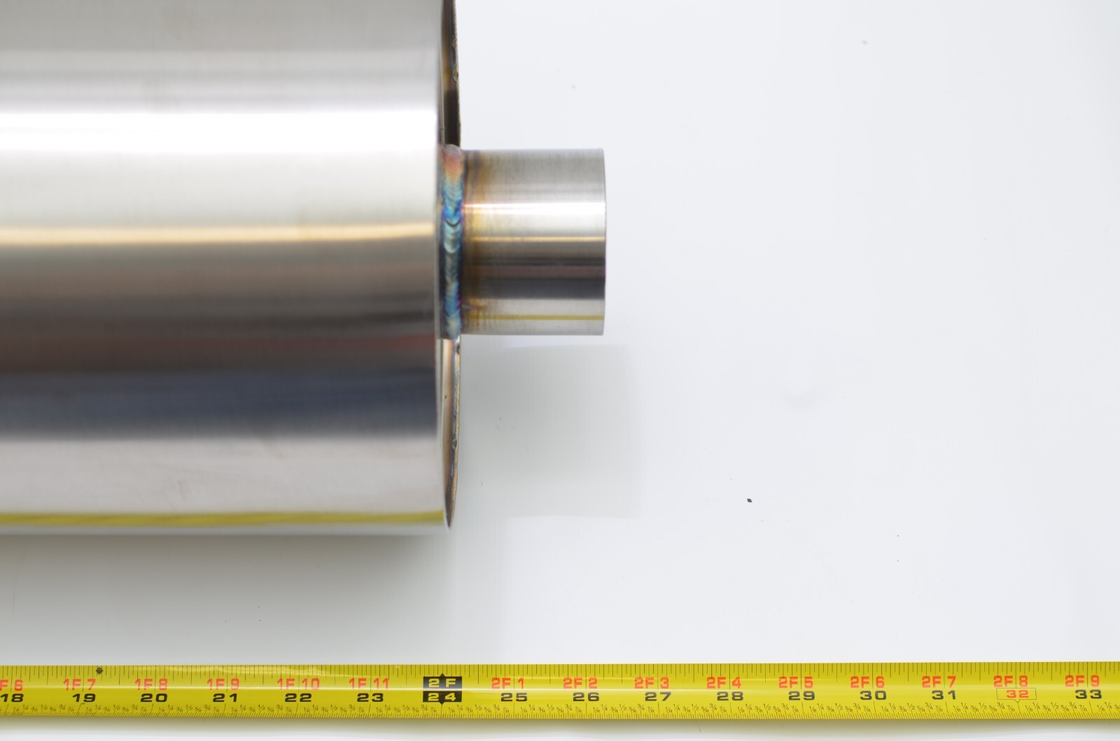 1320 Twin Exit Fujitsubo Legalis Style muffler 240z 260z 280z 510 2.5 inch inlet