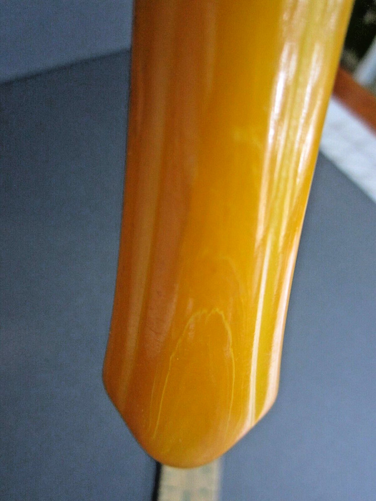 Bakelite Butterscotch Sharpener Vintage Plastic Deco Shield Kitchen Knife
