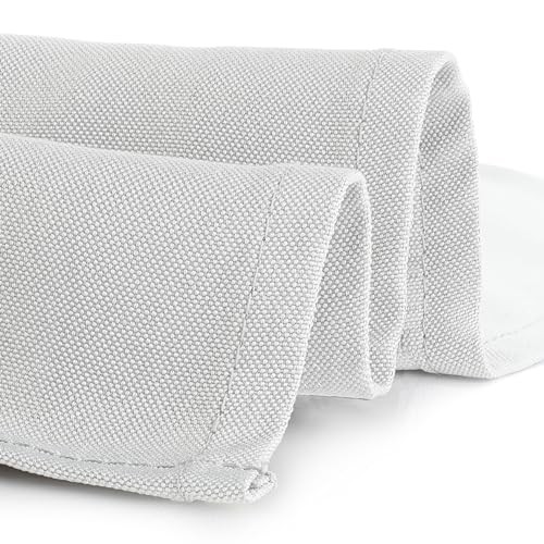 Fitted Tablecloth - 72 x 30 Inch Floor-Length 72" x 30" (Rectangular) White