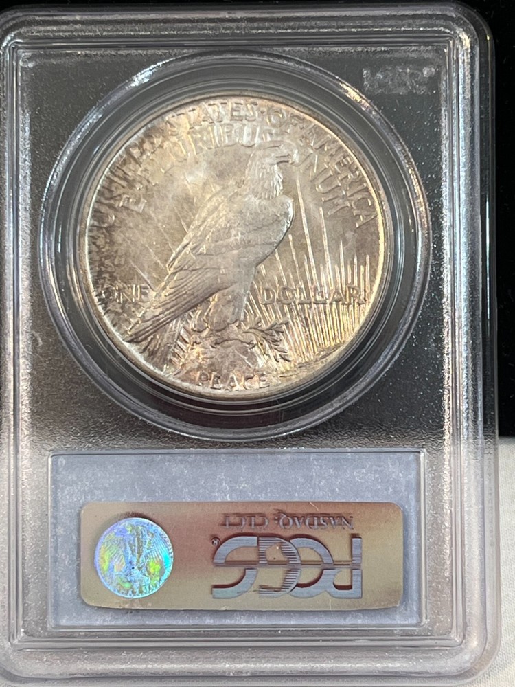 1921 Peace Dollar PCGS MS63 Cert# 16108444