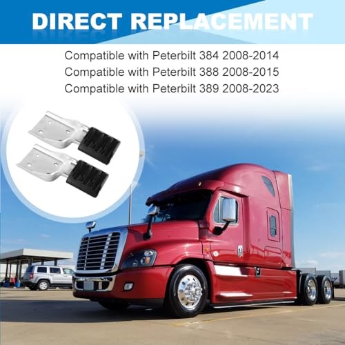 Upper Hood Guide Bracket Compatible with Peterbilt 384 388 389, Replacement