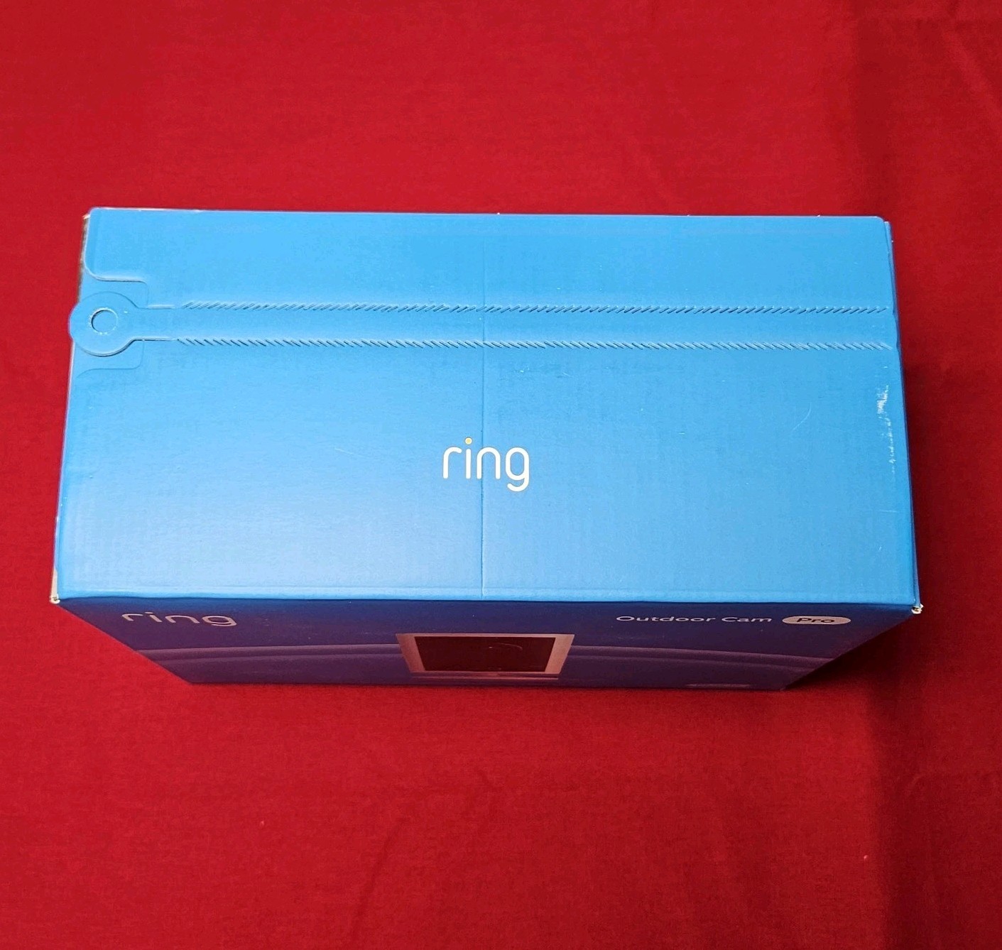 Ring Outdoor Cam Pro Retinal 4K Plug-in Camera 10x Zoom, White ,New+Sealed