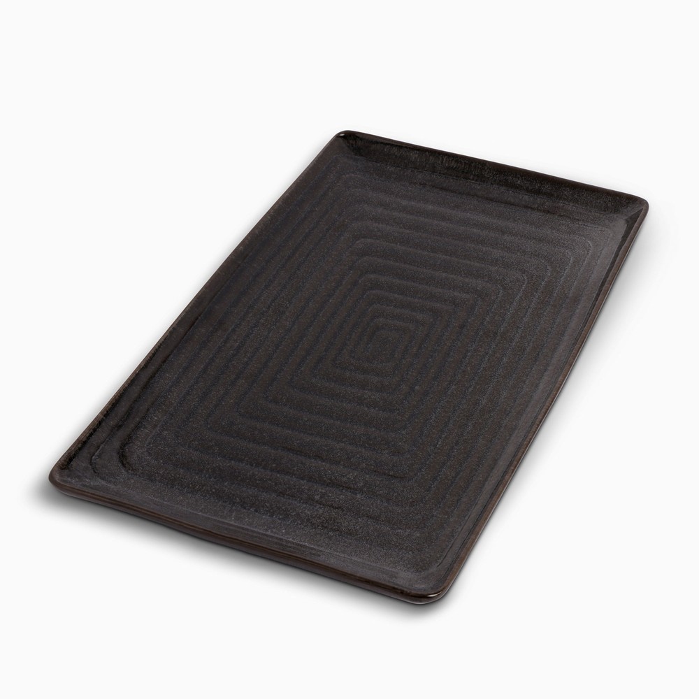 Yellowstone Ceramic Rectangular Platter, Rip Collection