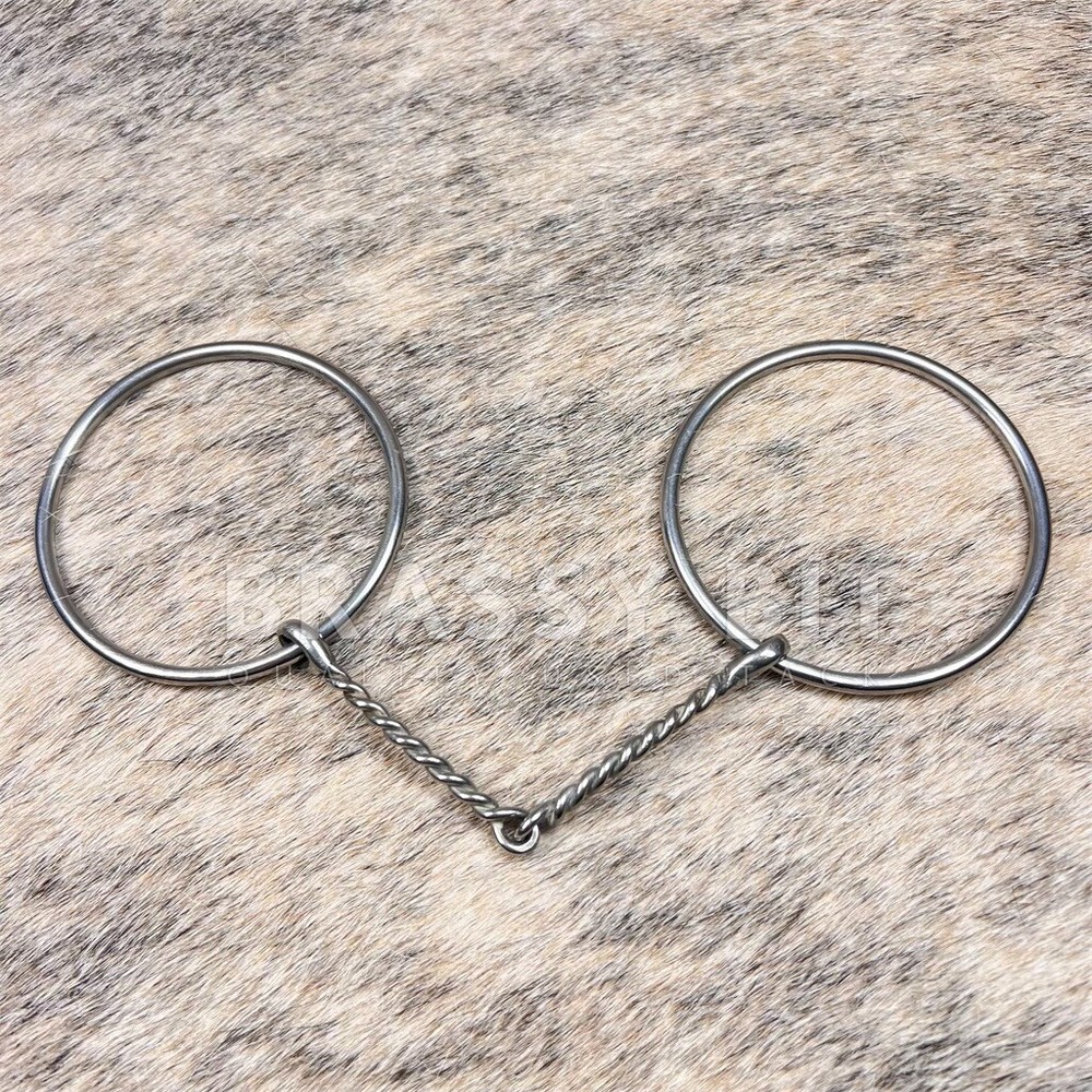 4.75" Don Hansen Very Thin Twisted Snaffle