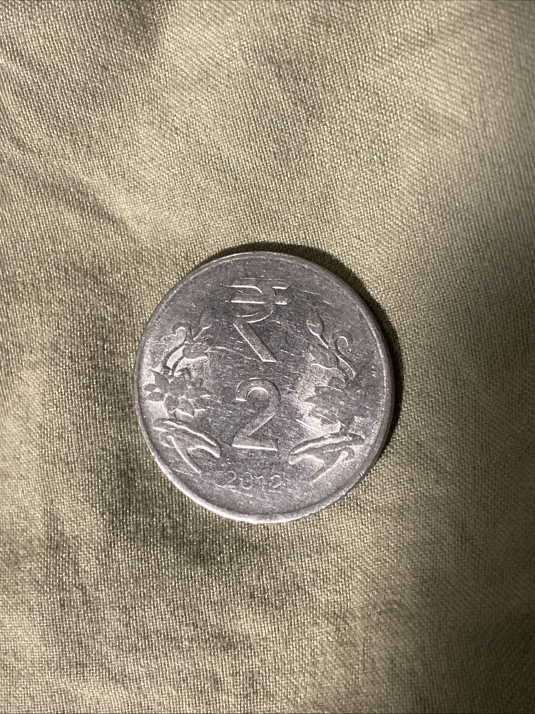 2012 INDIA 2 RUPEES COIN