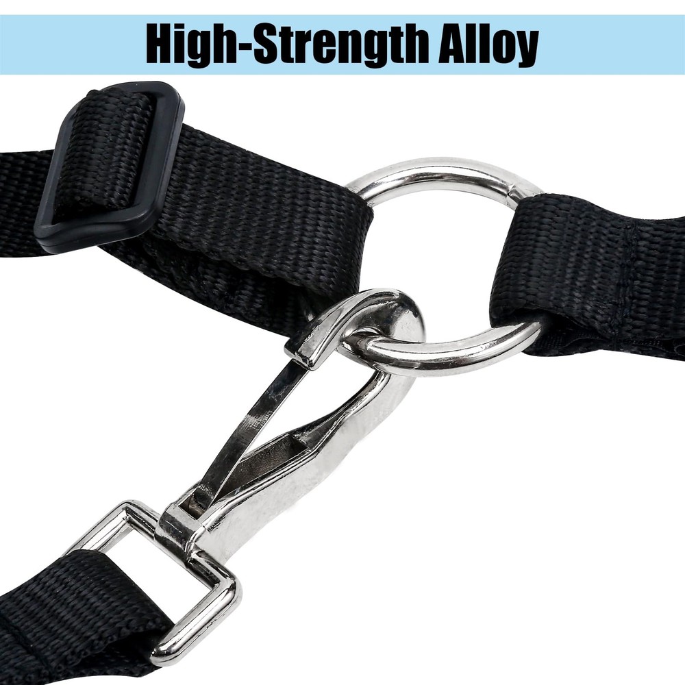 Durable Ventilated Grazing Muzzle with Attached Breakaway Halter - Lightweigh...
