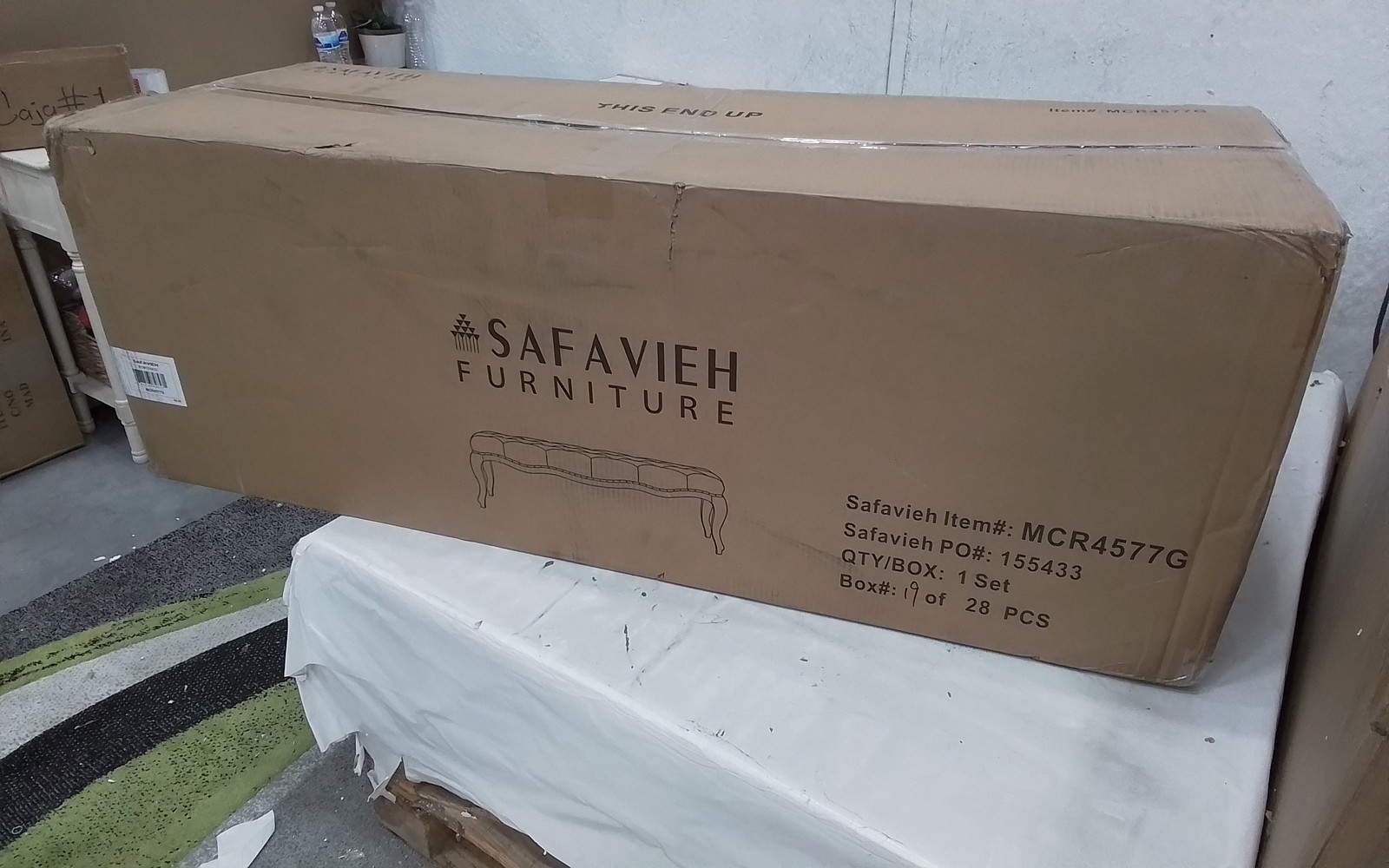 Safavieh RAMSEY BENCH, Reduced Price 2172781651 MCR4577G