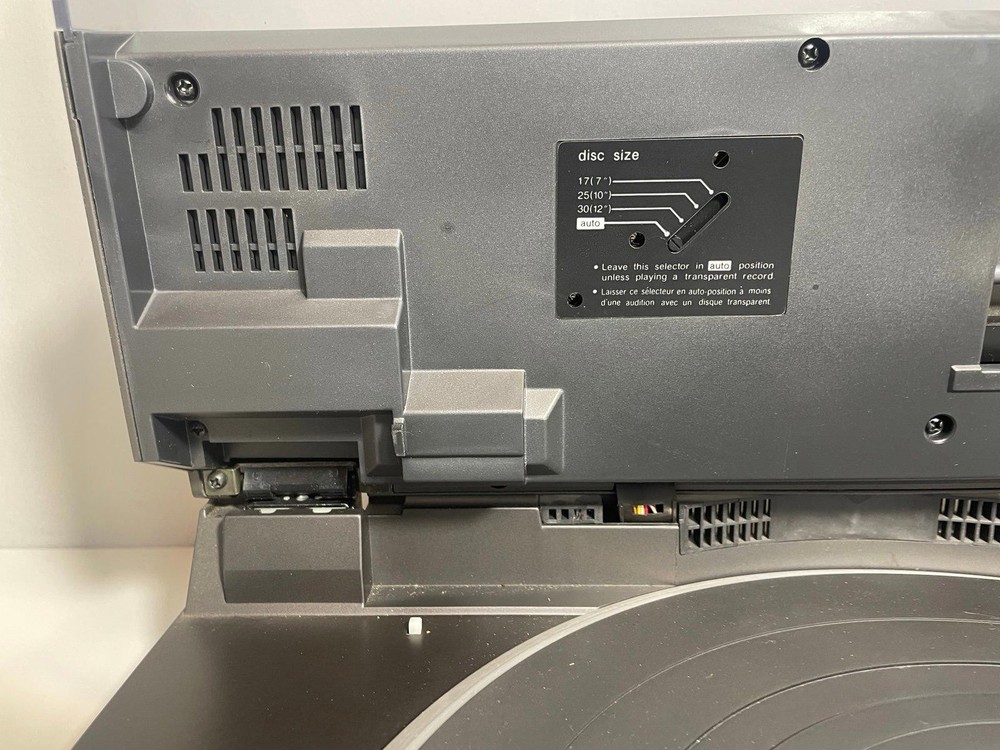 VTG Technics SL-DL1 Direct Drive Automatic Turntable System Player UNTESTED