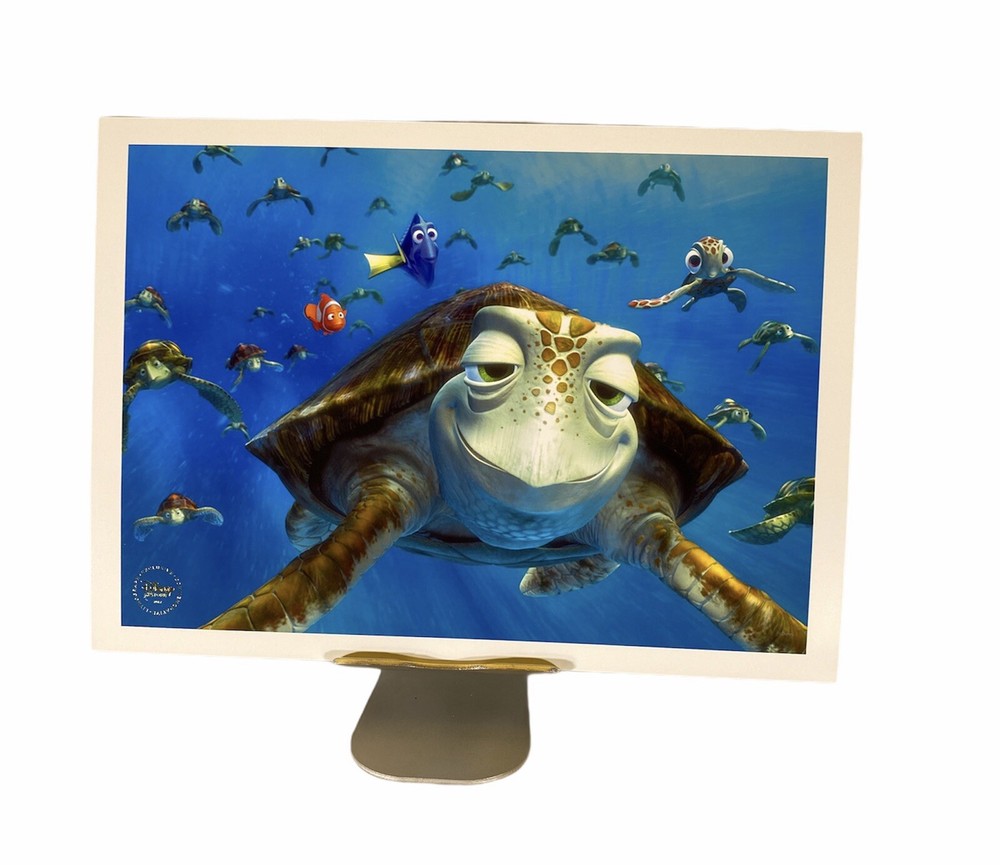 Disney Store Exclusive Commemorative Lithograph Set Of Finding Nemo 2012