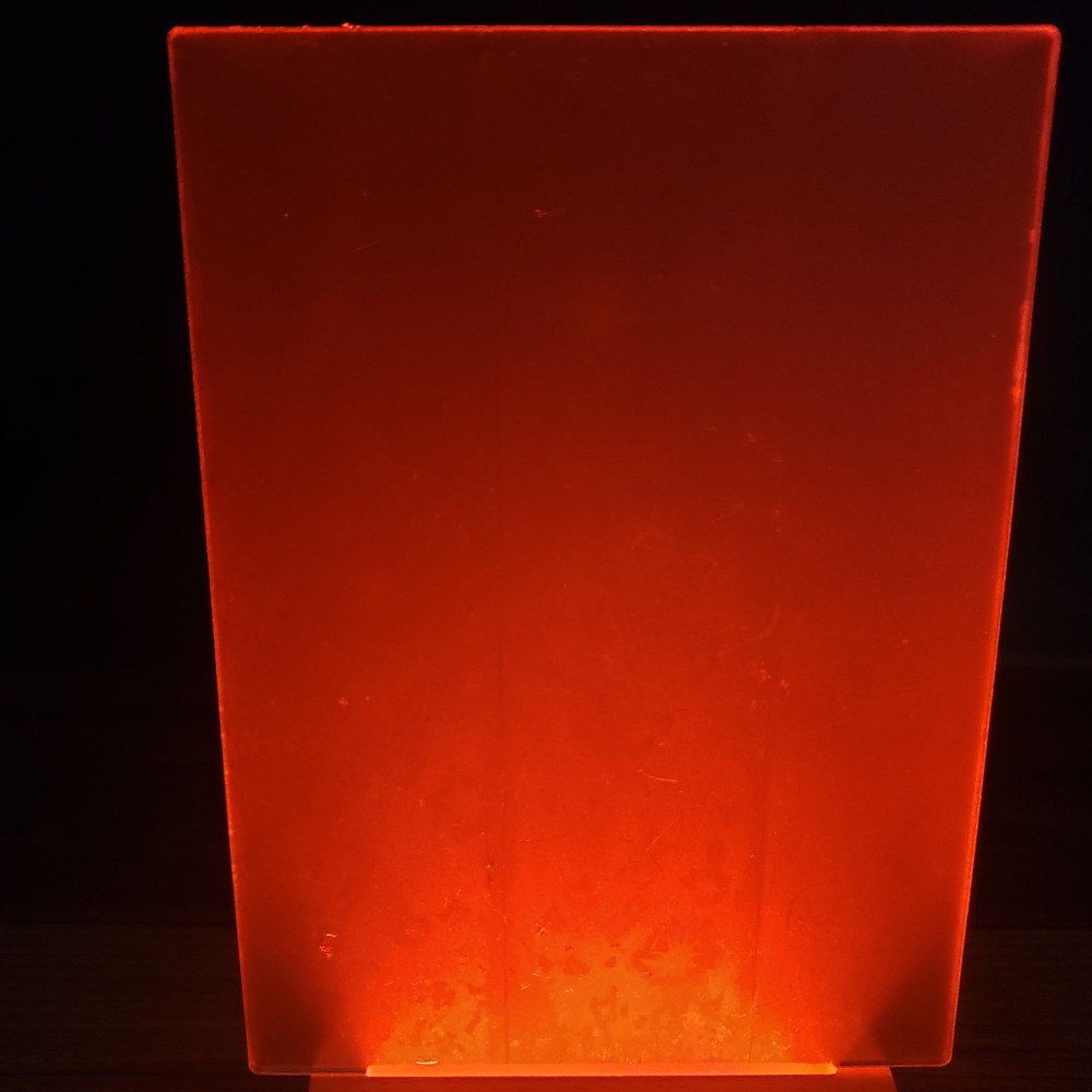 3D LED Lamp Base with USB or Battery and Touch control & Rectangle Acrylic.