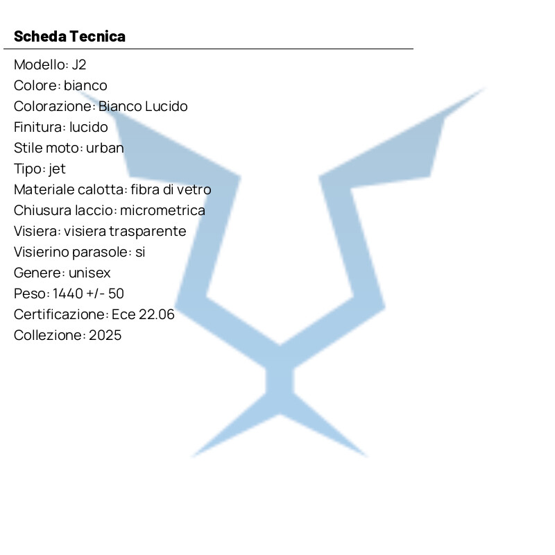 SCHUBERTH J2 Jet Helmet Glossy White