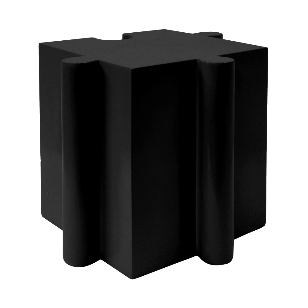 Interlocking Modular Puzzle Shape Table Set 3-Piece Side Tables