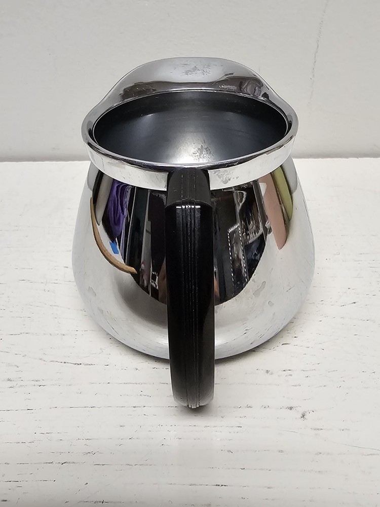 Sunbeam Silver Creamer Black Handle