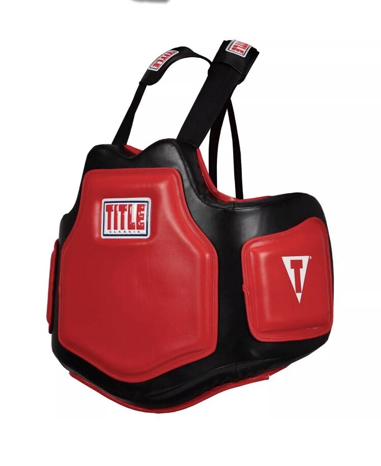 Title Boxing Classic Command Body Protector 2.0 - Red/Black