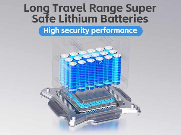 Electric Wheelchair Intelligent Foldable Motorized Powerchair All Terrain New