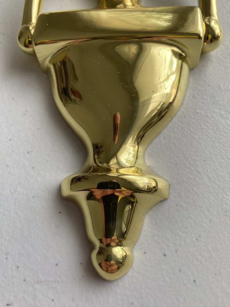 BALDWIN?-Polished Brass DOOR KNOCKER