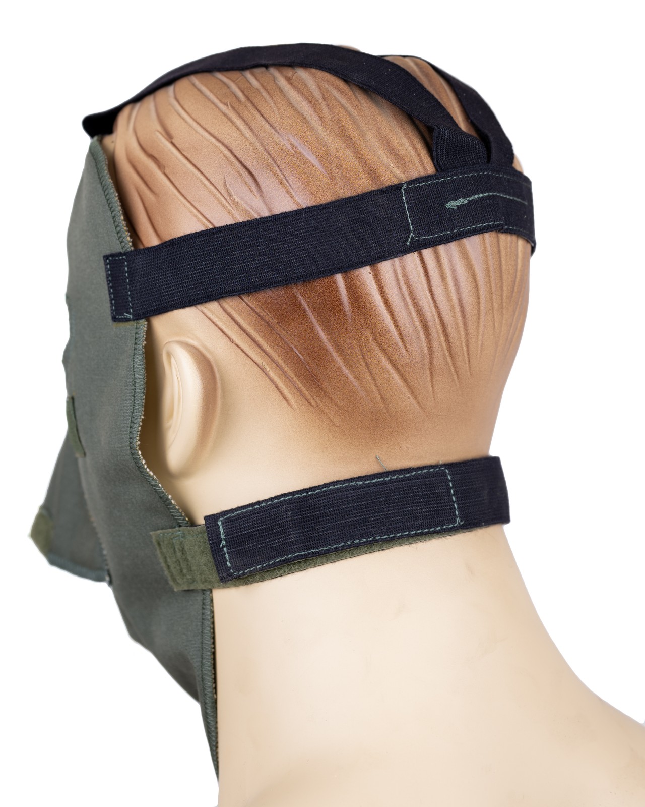 New US Army Extreme Cold Weather Mask Sage Green OSFM 100% Cotton Made In USA