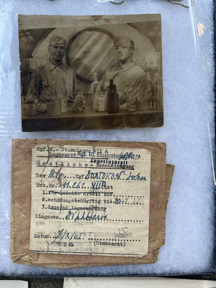 WW2 US Army 79th Infantry Division POW Grouping Stalag (Q949