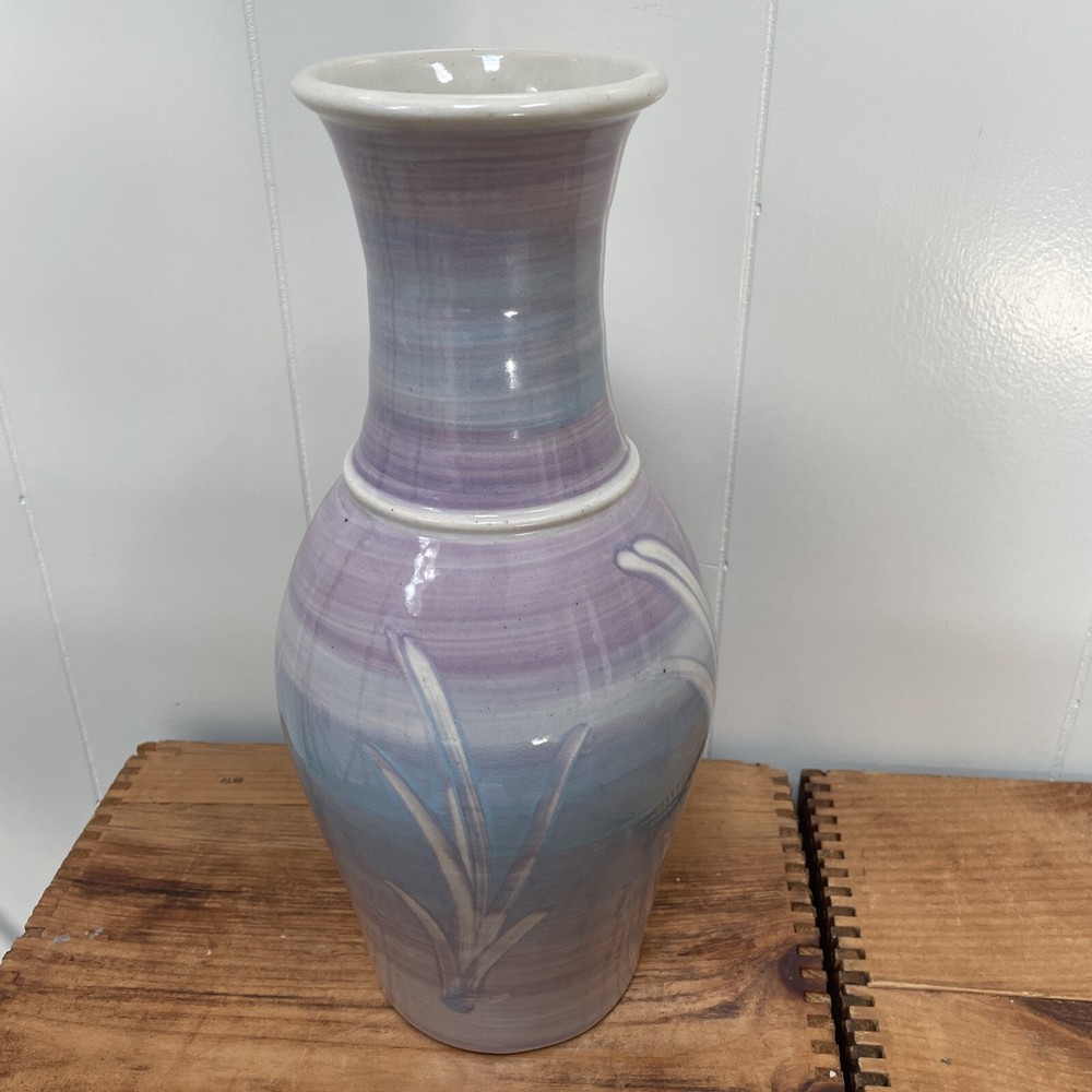 14 3/4” Signed Studio Art Vase
