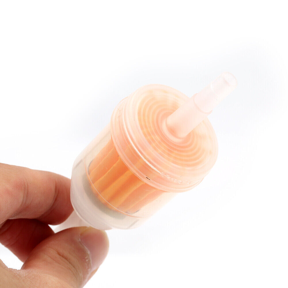 10PCS Motor Inline Gas Oil Fuel Filter Small Engine For 1/4'' 5/16" Line US