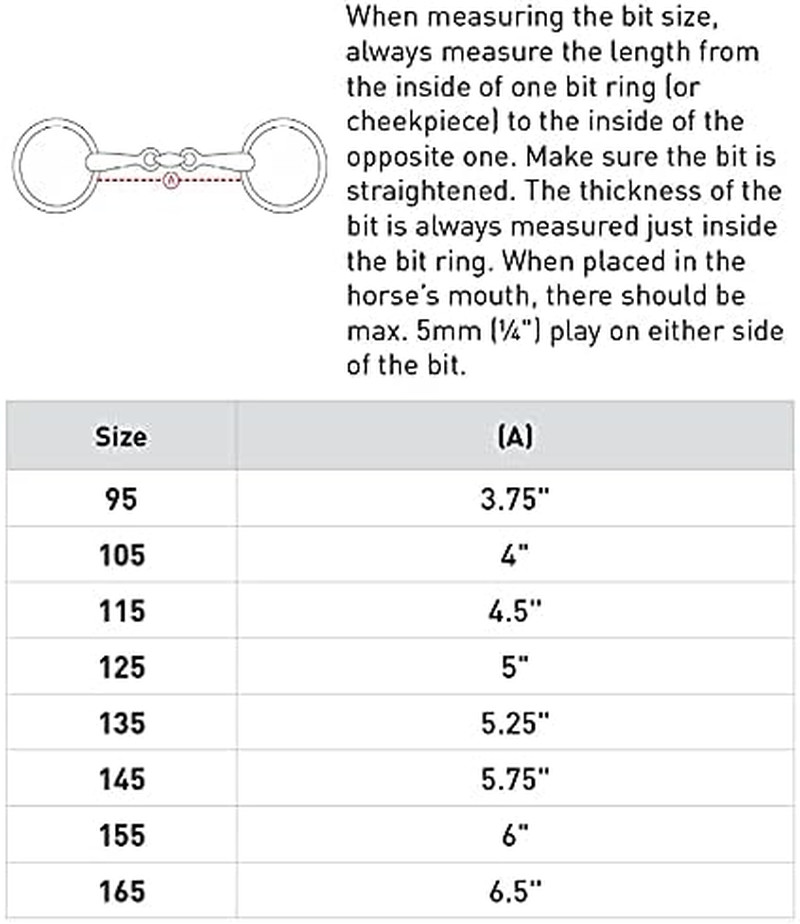 Lozenge Link Loose Ring Snaffle Bit - 16Mm Width