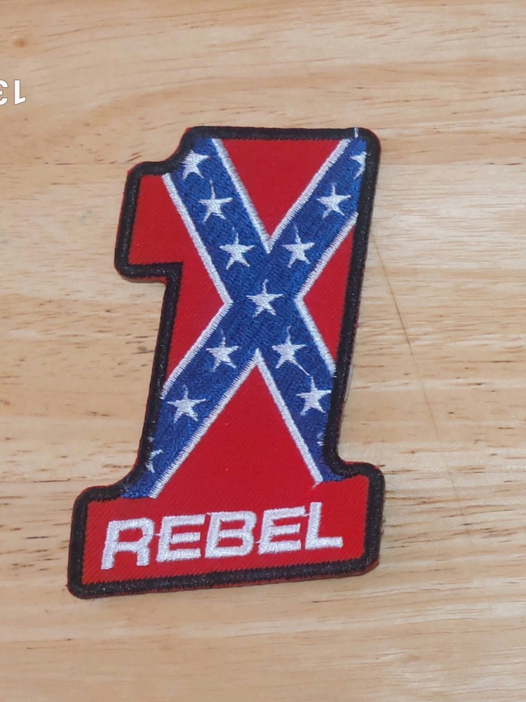 Rebel No. 1 patch patch 10x6 cm America USA