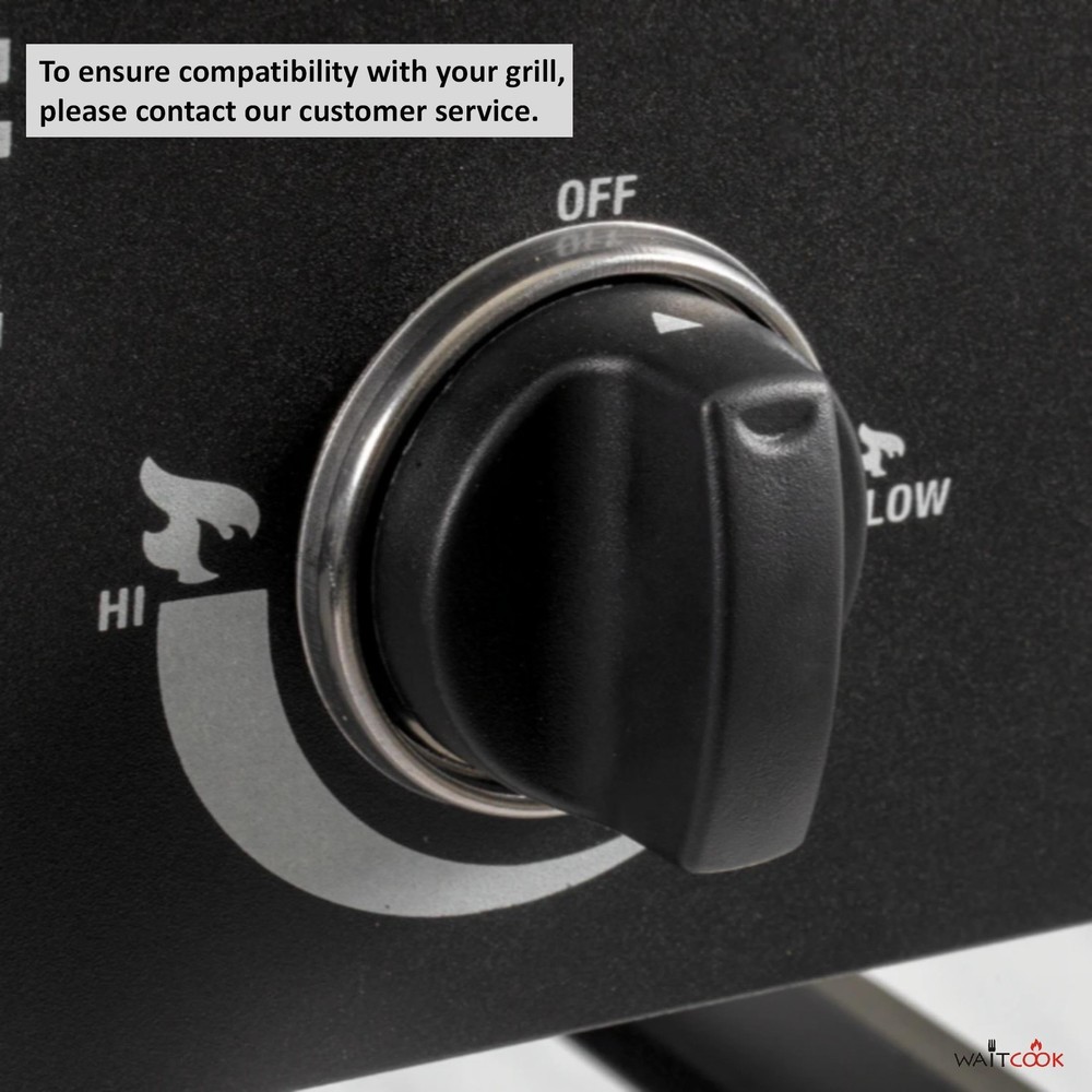 Replacement Control Knobs for Char-Griller 5050 Duo Gas-and-Charcoal Grill,4 ...
