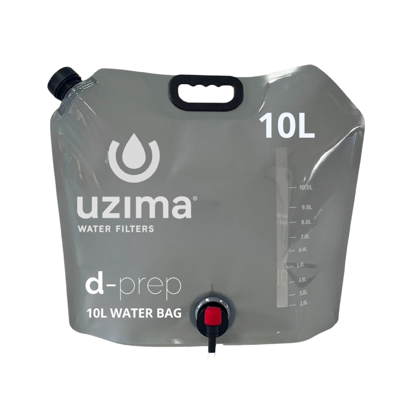 Uzima D-Prep Emergency Water Bag – 10L Collapsible Water Storage