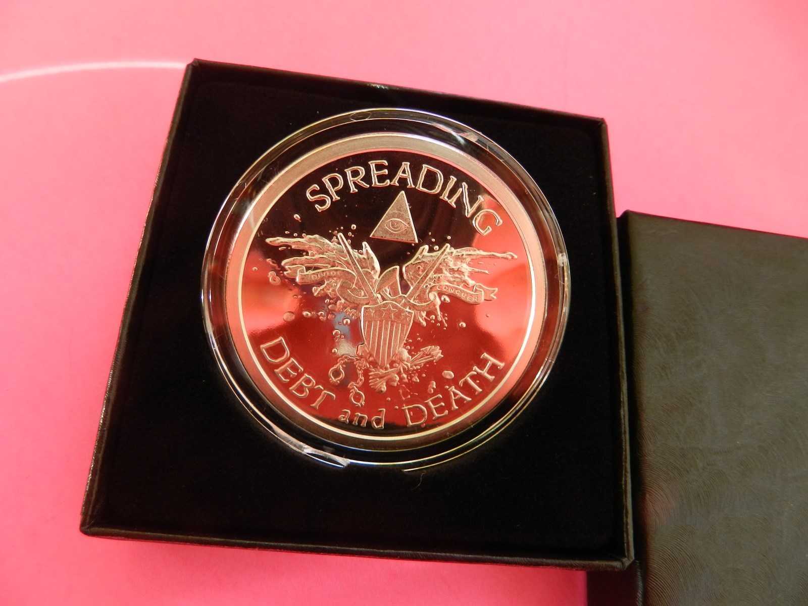 2013 Rare Silver Bullet Silver Shield 2 OZ Sic Semper Proof & Warbird Proof Set