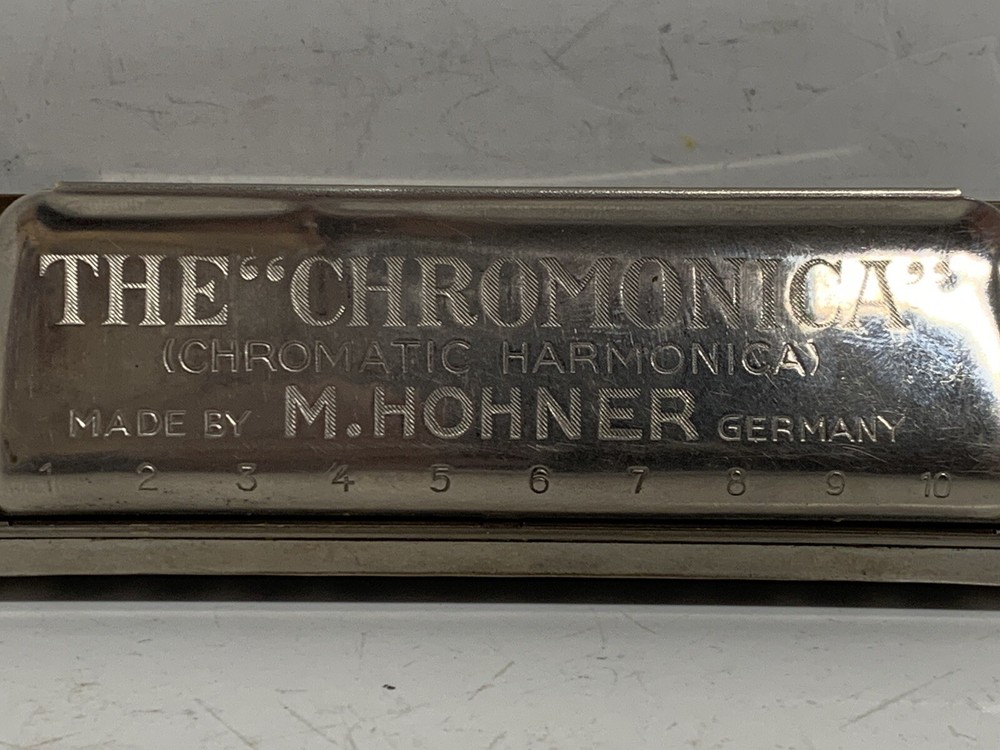 Vintage M.HOHNER Super The Chromonica Harmonica Key C A019